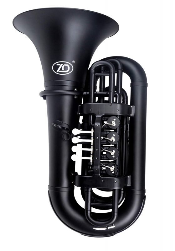 ZO Next generation best plastic tuba black
